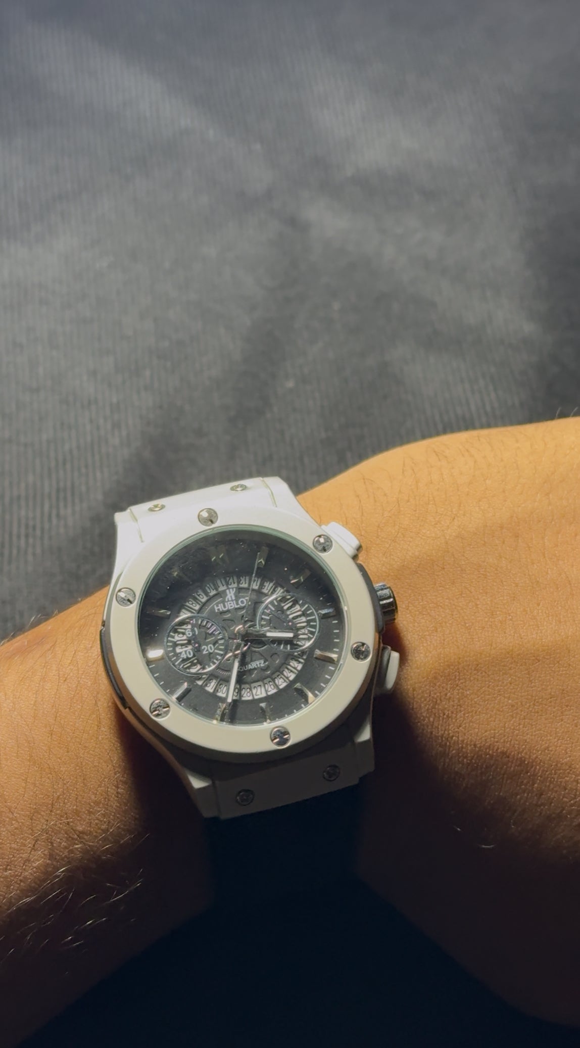 Hublot Chrono Strap X (Aura Glide — Midnight FREE)