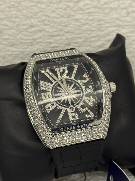 Obsidian Phantom | Core Stealth (Frank Muller Black Strap Black Dial)