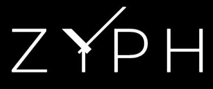 ZYPH logo on a black background
